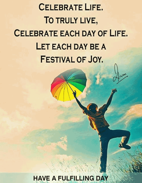 Celebrating Life Quotes 18