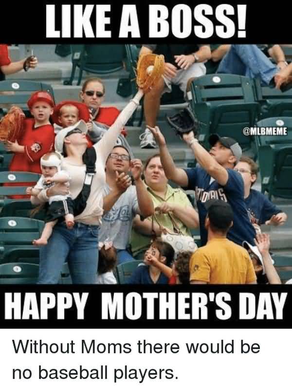 Cool baseball mom meme photo