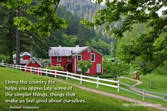 Country Life Quotes And Sayings 06