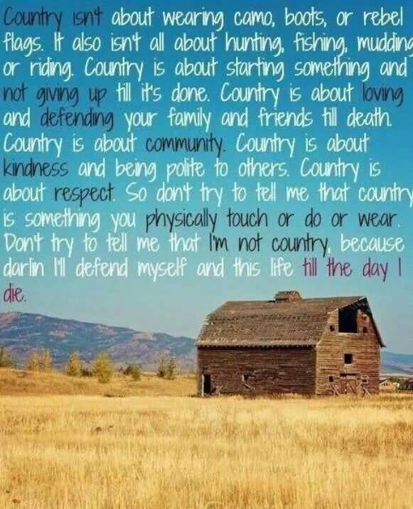 Country Life Quotes And Sayings 13