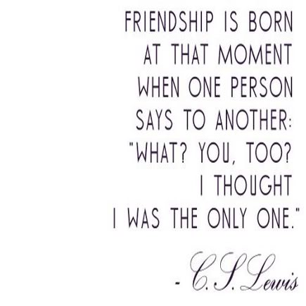 20 Cs Lewis Quote About Friendship Love and Life