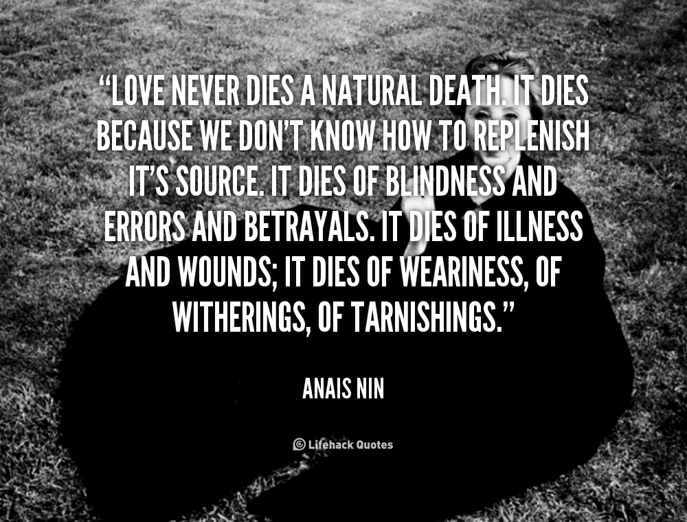 Death And Love Quotes 11