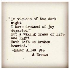 Edgar Allan Poe Love Quotes 19