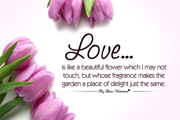 Flower Love Quotes 09