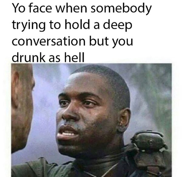 Funny drunk face meme Joke