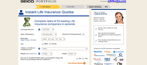 Geico Life Insurance Quote 04