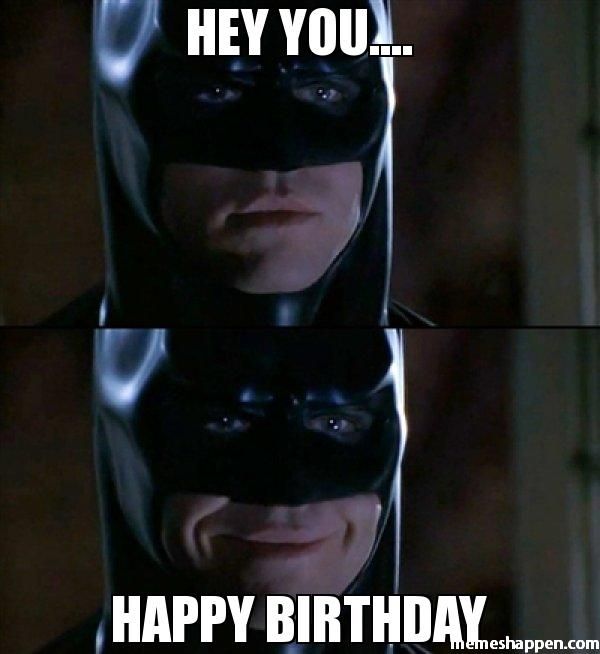 Happy Birthday Batman Meme Joke