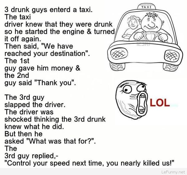Hilarious funny jokes for drunk people Joke