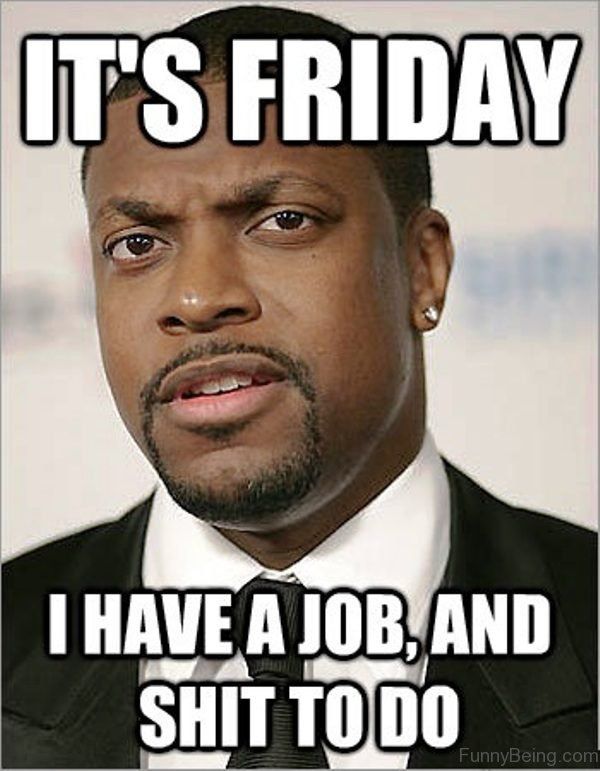 I Have A Job And Shit To Do Friday meme Images