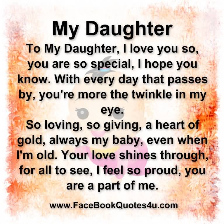 I Love My Daughter Quotes 06