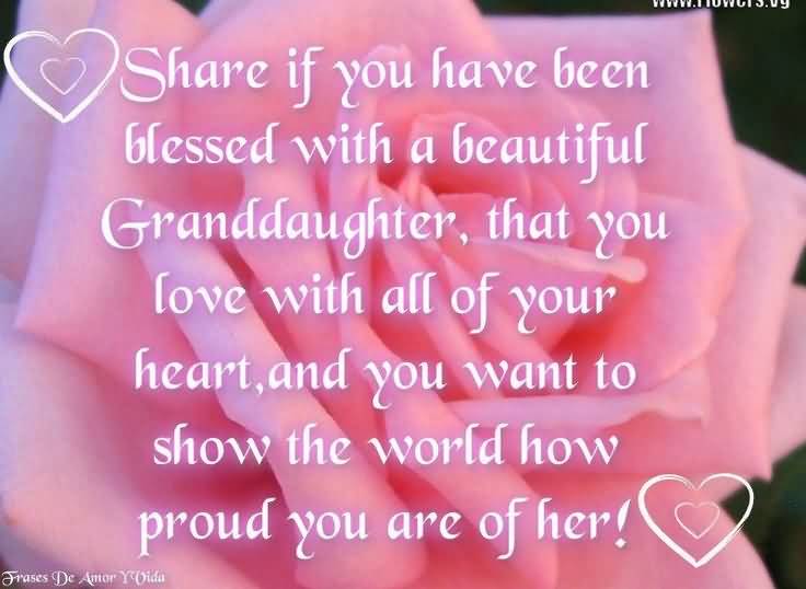 I Love My Granddaughter Quotes 06