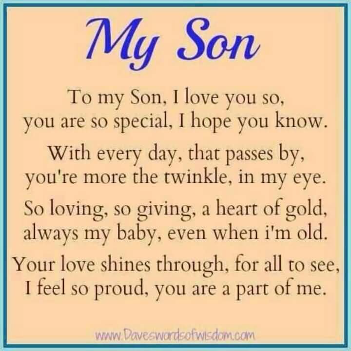 I Love My Son Quotes And Sayings 05