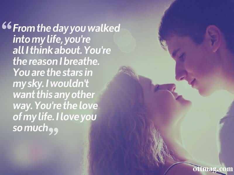 I love you so much quotes for husband / wife. 