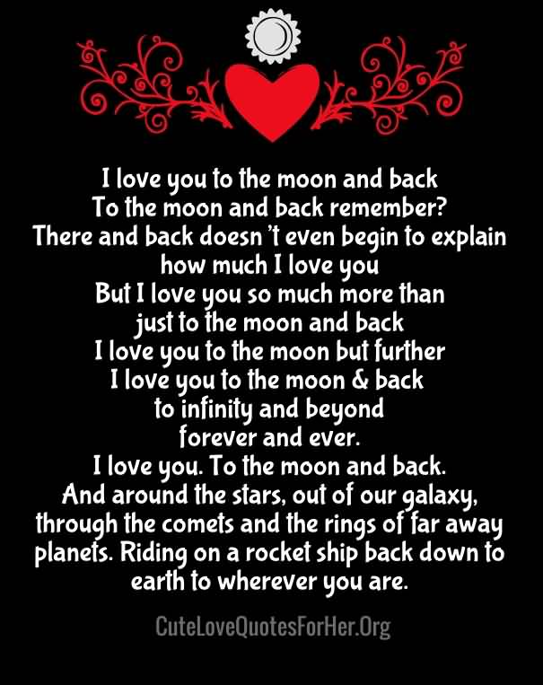 I Love You To The Moon Quotes 14