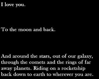 I Love You To The Moon Quotes 17