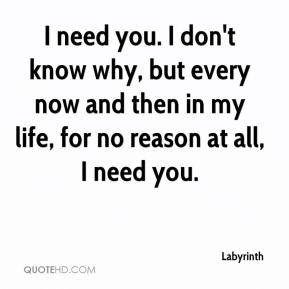 I Need You In My Life Quotes 06