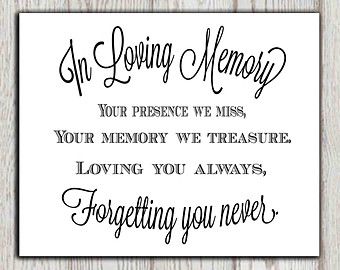 In Loving Memory Quotes 12