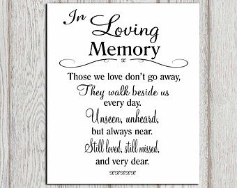 In Loving Memory Sayings And Quotes 11