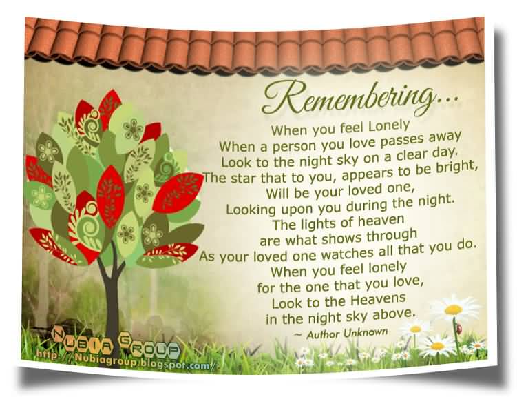 In Memory Of Our Loved Ones Quotes 20