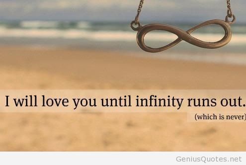 Infinity Love Quotes 01
