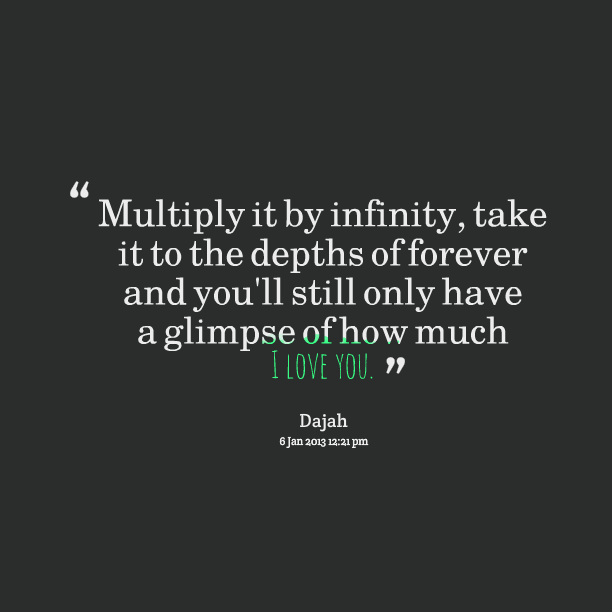 Infinity Love Quotes 19