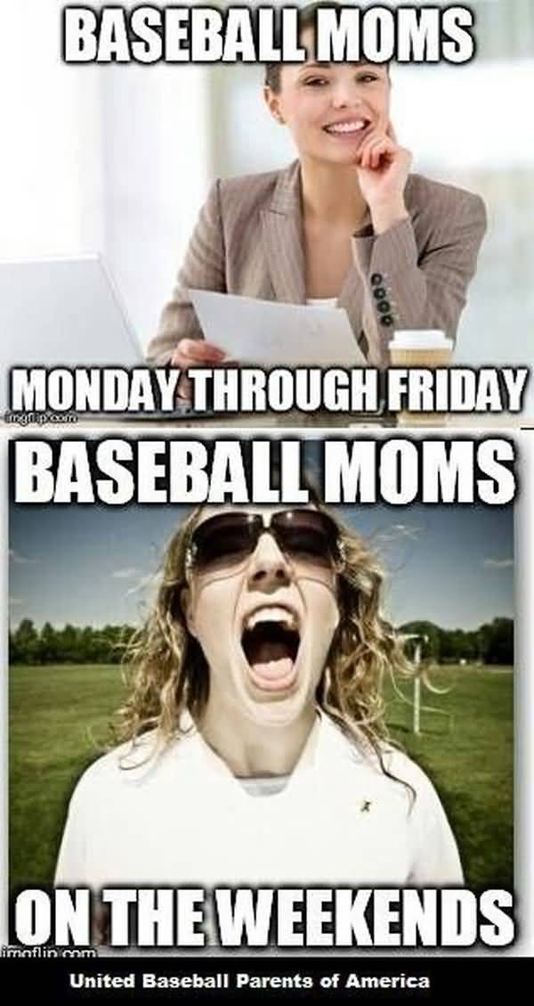 True about baseball mom meme photo