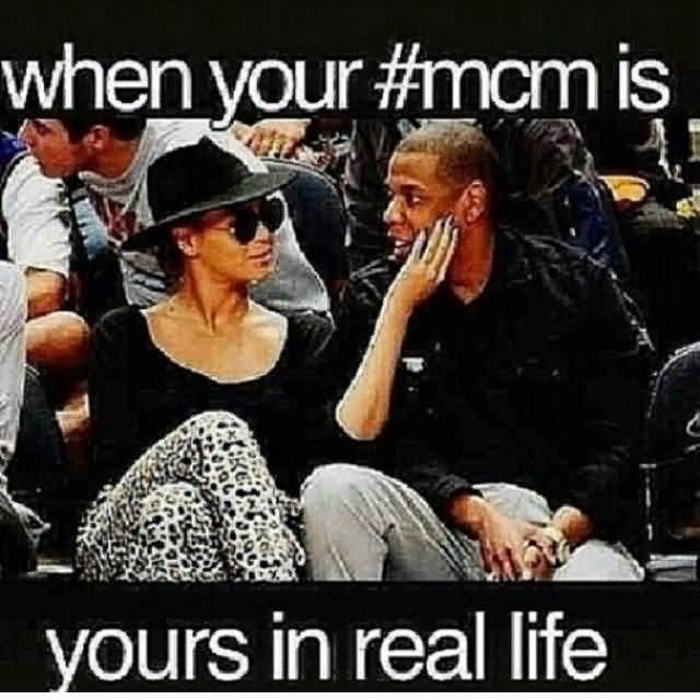 When Your #MCM Is Your In Real Life