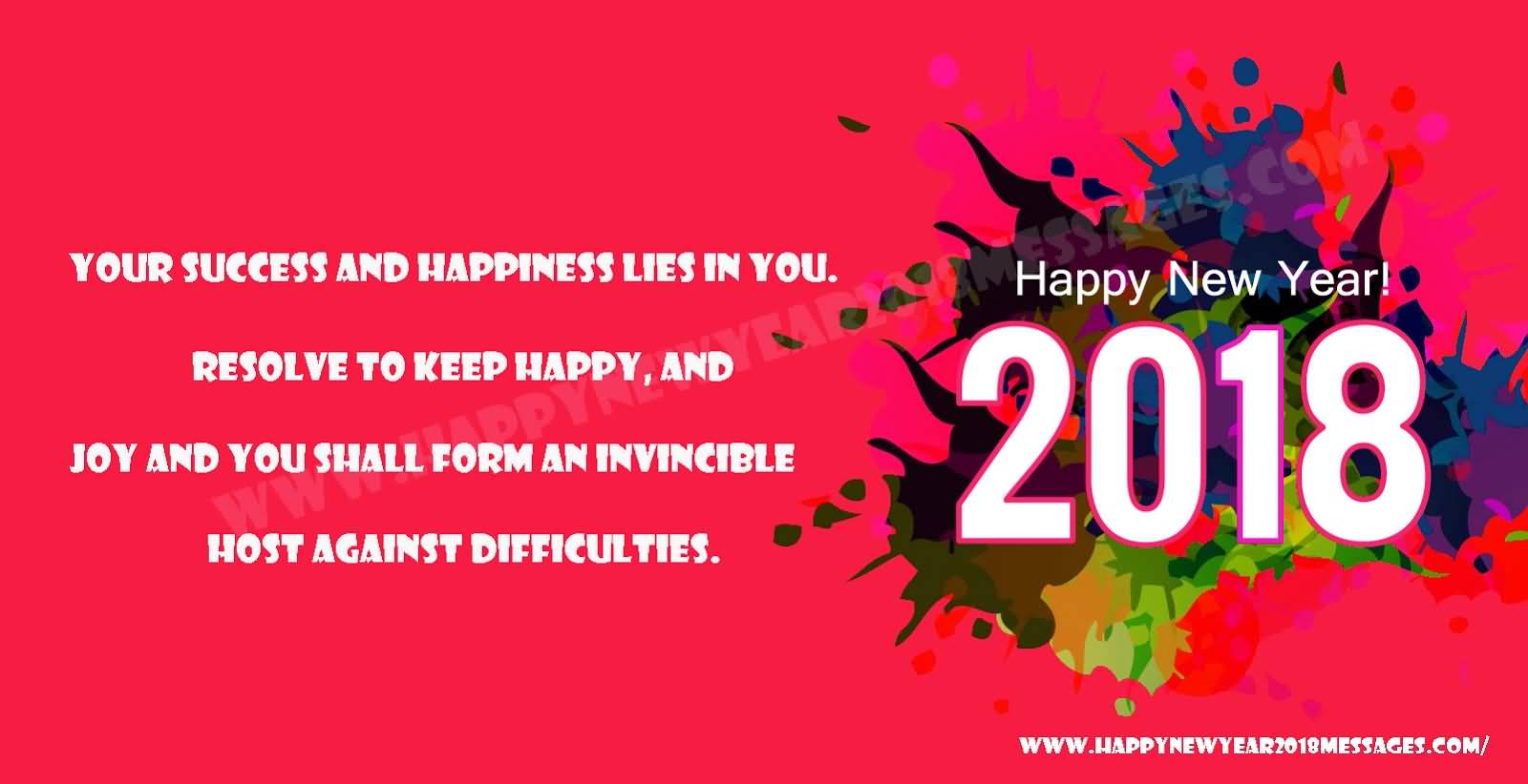 2018 New Year Quotes Sayings Image Picture Photo Wallpaper 19