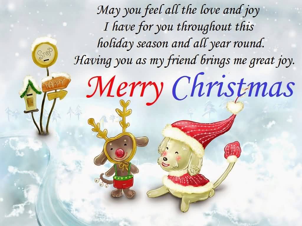 Christmas Quotes For Friends Image Picture Photo Wallpaper 05