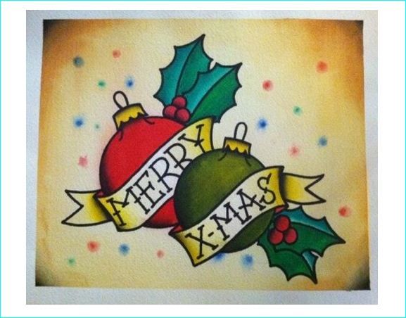 Christmas Tattoo Design Ideas Image Picture Photo 15