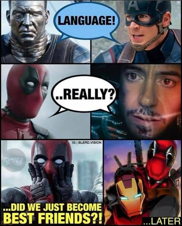 Funny Best Deadpool Memes Image