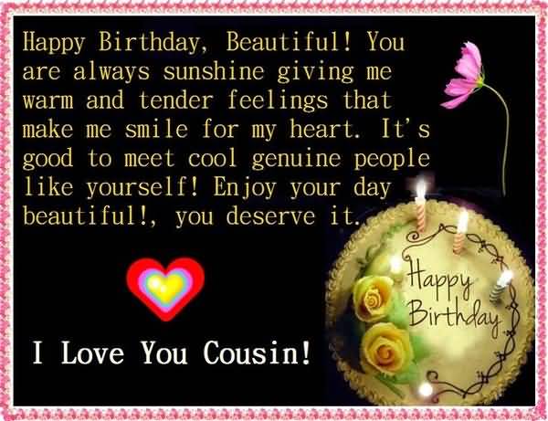 Funny Birthday Cousin Funny Quotes for Girl Joke