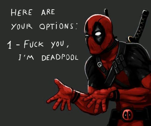 Funny Deadpool Funny Quotes Wallpaper Joke