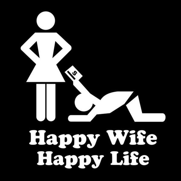 Funny Happy Wife Happy Life Meme