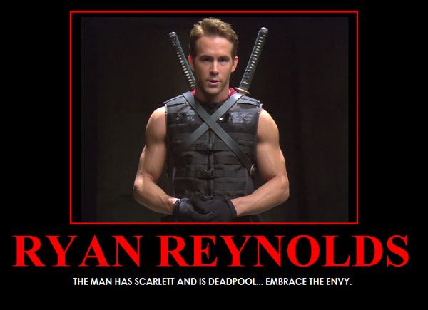 Funny Ryan Reynolds Deadpool Meme Joke