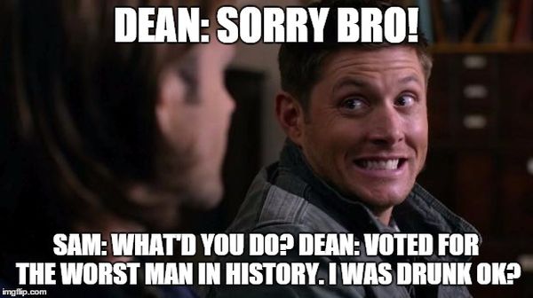 Funny Sam and Dean Memes Image