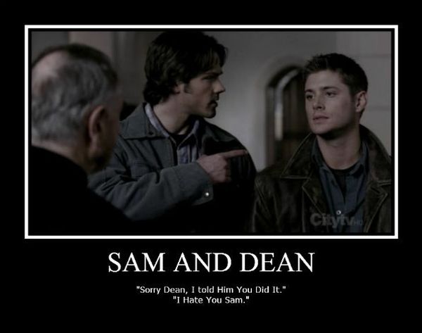 Funny Sam and Dean Memes Joke
