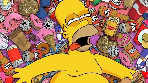 Funny best homer simpson drooling pic meme