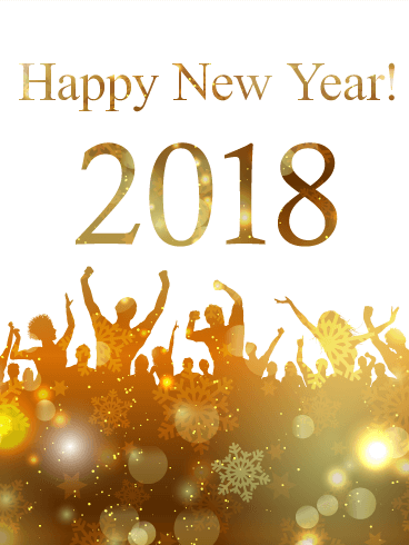 Happy New Year 2018 Cards Image Picture Photo Wallpaper 11