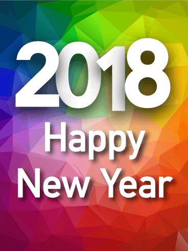 Happy New Year 2018 Cards Image Picture Photo Wallpaper 13