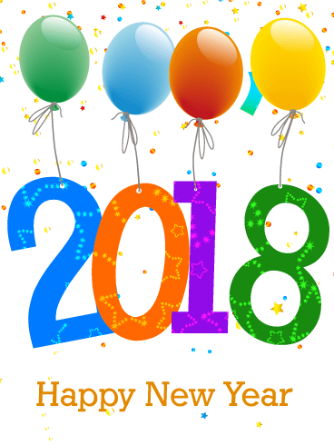 Happy New Year 2018 Cards Image Picture Photo Wallpaper 17