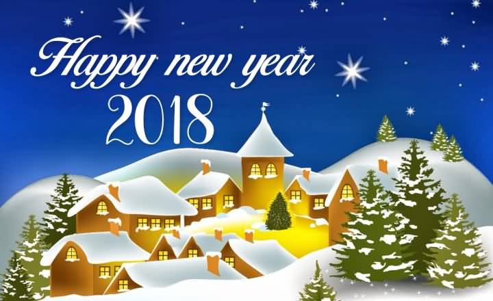 Happy New Year 2018 Cards Image Picture Photo Wallpaper 18