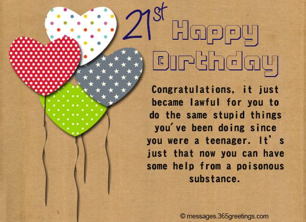 Hilarious Images of 21st Birthday Cards Memes