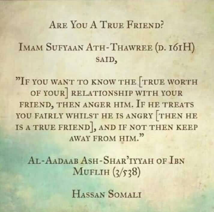 Islamic Quotes About Friendship 19
