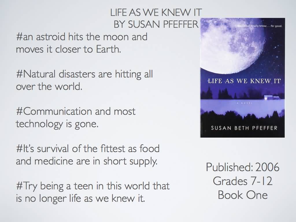 Life As We Knew It Quotes 20