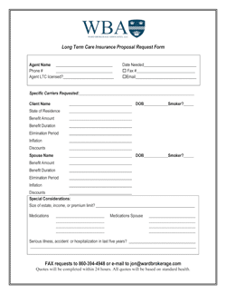 Life Insurance Quote Form 04