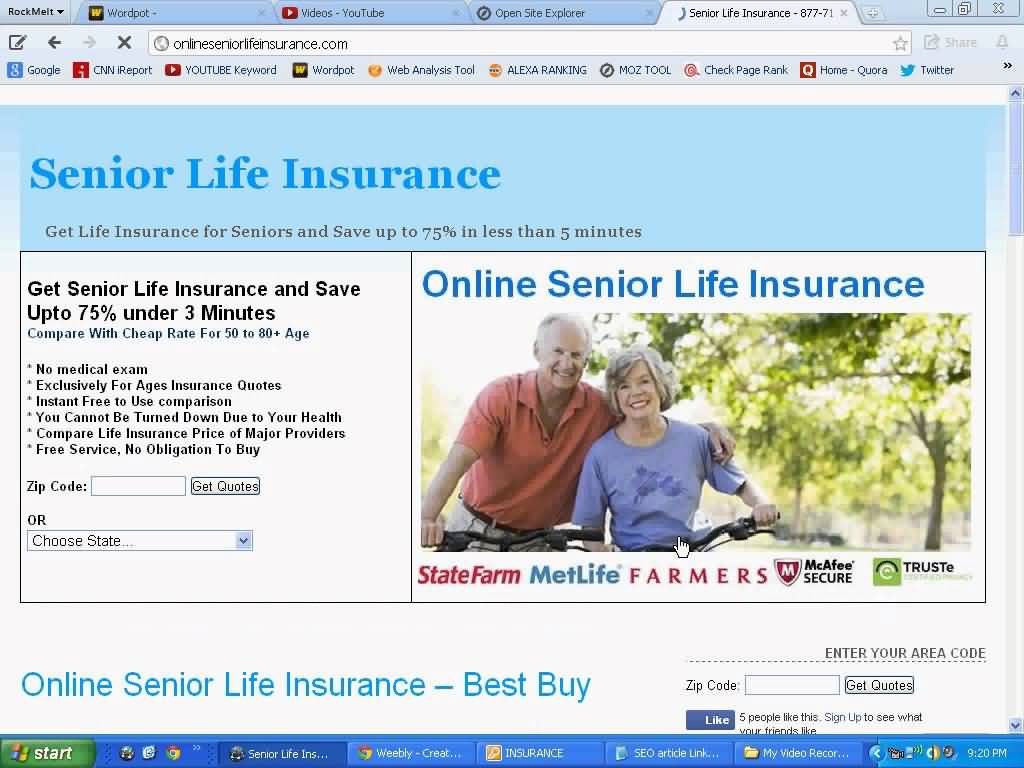 Life Insurance Quotes For Seniors Over 75 10