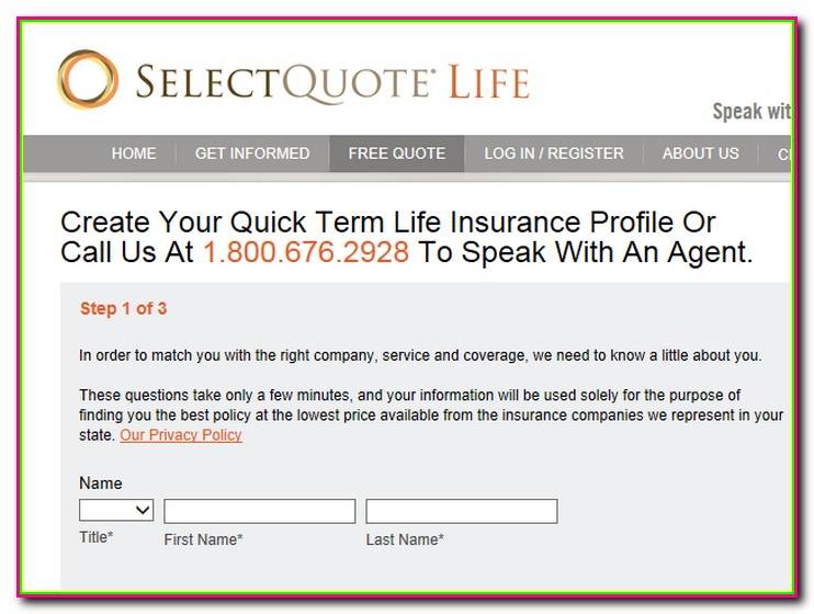 Life Insurance Select Quote 03