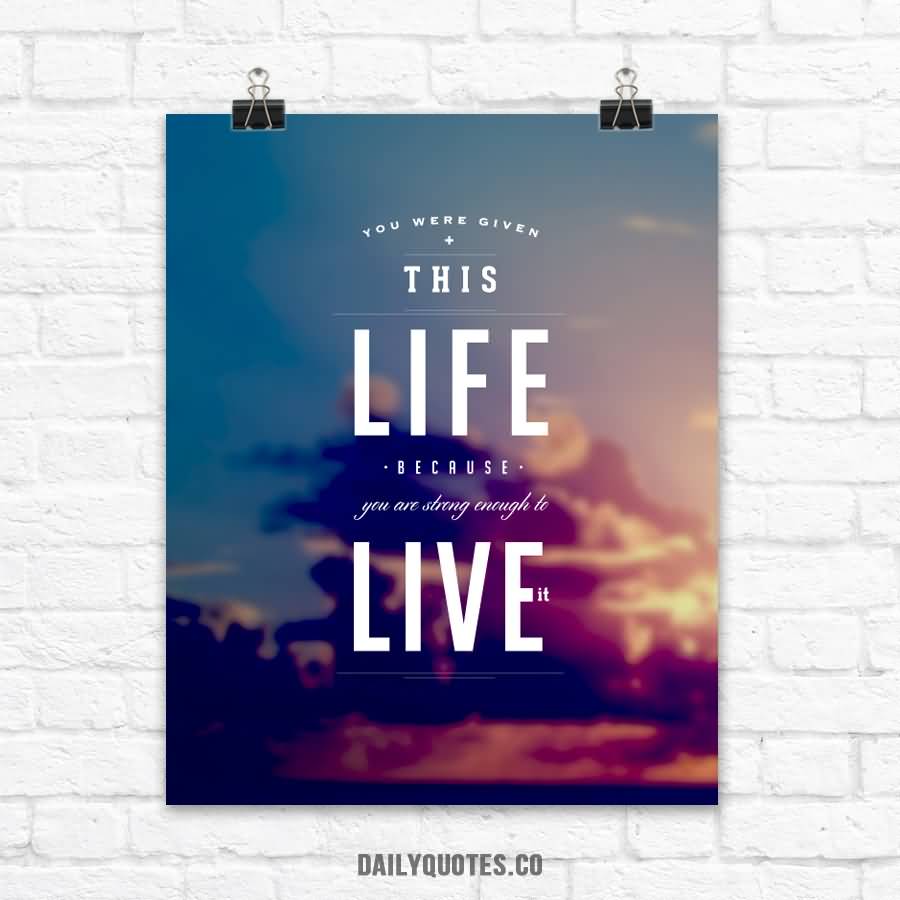 Life Quote Poster 12