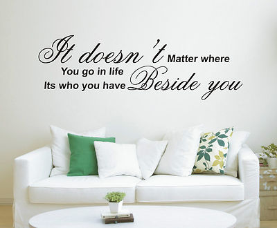 Life Quote Wall Stickers 08